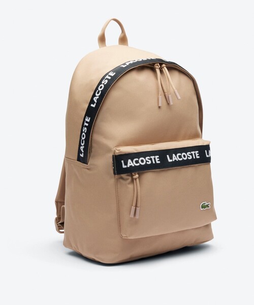 LACOSTE(ラコステ)の「ネオクロコ ロゴデイパック / バックパック / リュックサック(バックパック/リュック・メンズ・カーキ/ベージュ/ダークカーキ・FREE)」の21枚目の写真