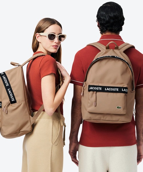 【LACOSTE】ネオクロコ デイパック（レディース） セール】ネオクロコ ロゴデイパック / バックパック / リュック