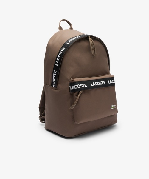 LACOSTE(ラコステ)の「ネオクロコ ロゴデイパック / バックパック / リュックサック(バックパック/リュック・メンズ・カーキ/ベージュ/ダークカーキ・FREE)」の11枚目の写真