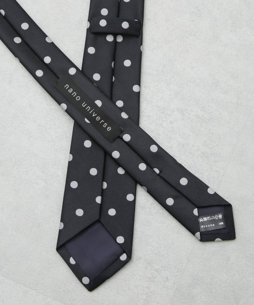 京都ウォッシャブルドットネクタイ（ネクタイ）｜NANO universe（ナノ