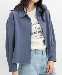 Honeys | ウールライクシャツ(シャツ/ブラウス)