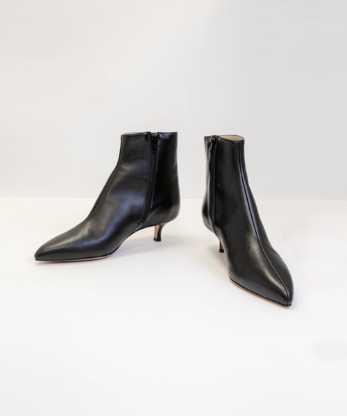 FABIO RUSCONI（ファビオルスコーニ）の「【FABIO RUSCONI/ファビオルスコーニ】サイドジップ ショートブーツ（ブーツ・レディース・ブラック/シルバー・38/36/37/39）」の16枚目の写真