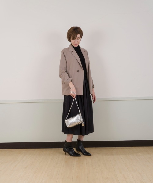 FABIO RUSCONI（ファビオルスコーニ）の「【FABIO RUSCONI/ファビオルスコーニ】サイドジップ ショートブーツ（ブーツ・レディース・ブラック/シルバー・38/36/37/39）」の19枚目の写真