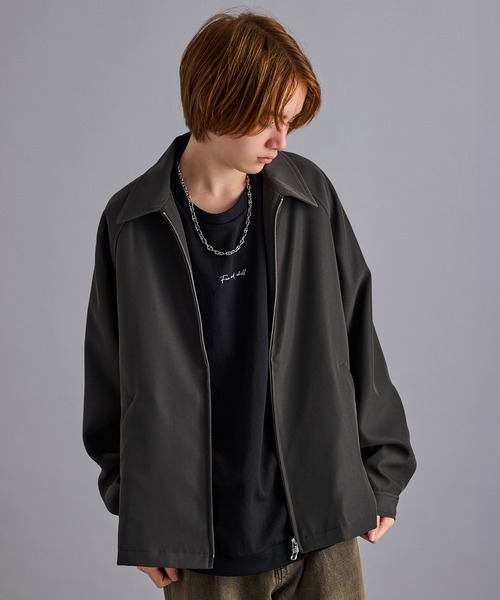 KUUUPY（クーピー）の「Super 120's Lamb Wool Oversized Zip