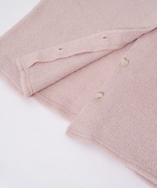 flower（フラワー）の「ピュアハートカーディガン（ニット/セーター・レディース・ホワイト/ピンク・FREE）」の5枚目の写真
