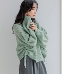 LOWRYS FARM | モヘヤドロストショートPOLS 149605(ニット/セーター)