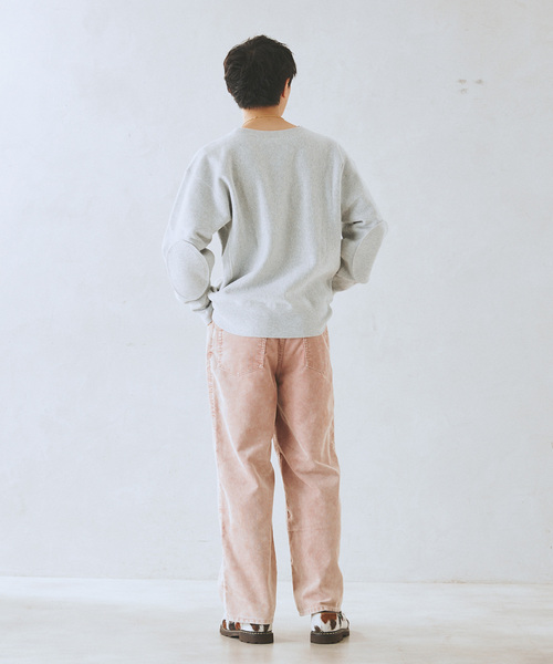 JOURNAL STANDARD relume（ジャーナルスタンダード　レリューム）の「サルファーダイ コーデュロイ 5ポケットパンツ（デニムパンツ・メンズ・ブラック/ピンク/ネイビー・MEDIUM/LARGE）」の7枚目の写真