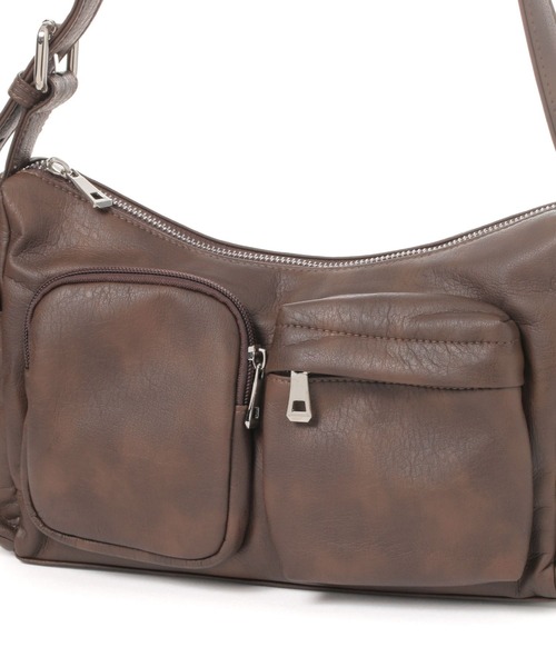 LAKOLE（ラコレ）の「ポケットワンショルダーバッグ / 152916（ショルダーバッグ・レディース・ブラック/その他1/ブラウン・FREE）」の21枚目の写真