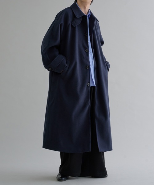 epnok（エプノック）の「2WAYステンカラーコート（ステンカラーコート・メンズ・ブラウン/ネイビー/モカ/チャコールグレー/ブラック・LARGE/MEDIUM/SMALL）」の15枚目の写真