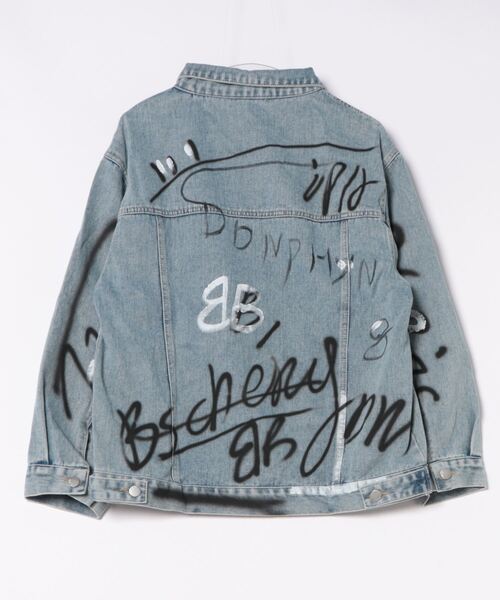 Narcissus】ペイントデニムジャケット Narcissus】ペイントデニム