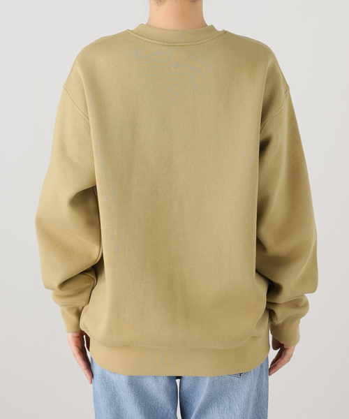 セール】【Dime/ダイム】 COLLEGE CREWNECK：裏起毛スウェット