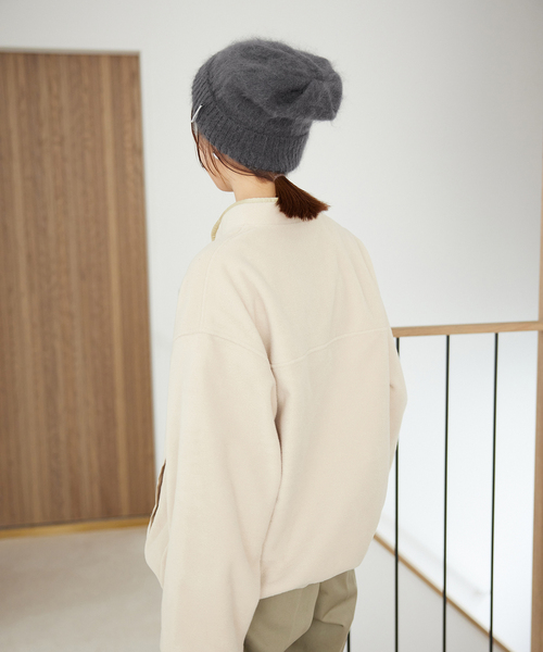 ORCIVAL/オーシバル MOHAIRニットキャップ MOHAIR MIX ORCIVAL（オーシバル）の「ORCIVAL/オーシバル MOHAIRニットキャップ