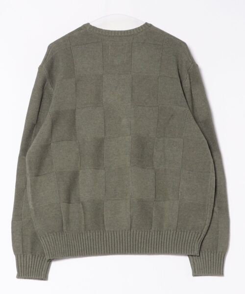 RVCA(ルーカ)の「RVCA メンズ HI GRADE BORO CREW S セーター/ルーカブロックチェックニット(ニット/セーター・メンズ・オリーブ・LARGE/X-LARGE/SMALL/MEDIUM)」の7枚目の写真