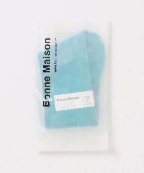 Bonne maison（ボンメゾン）の「【Bonne Maison(ボンヌメゾン)】フランス製 ソックス　靴下　カラフル（ソックス/靴下・レディース・レッド/グリーン/オレンジ/グレー/チャコールグレー/ブルー・36/38）」の9枚目の写真