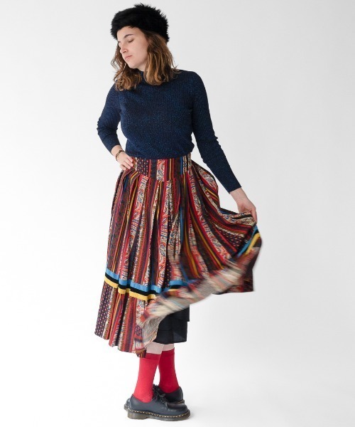 Bonne maison（ボンメゾン）の「【Bonne Maison(ボンヌメゾン)】フランス製 ソックス　靴下　カラフル（ソックス/靴下・レディース・レッド/グリーン/オレンジ/グレー/チャコールグレー/ブルー・36/38）」の19枚目の写真