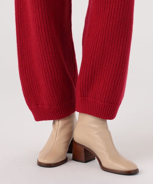 ベースレンジ ニットパンツ ウール　maru pants xs ベースレンジ ニットパンツ ウール maru pants xs - メルカリ