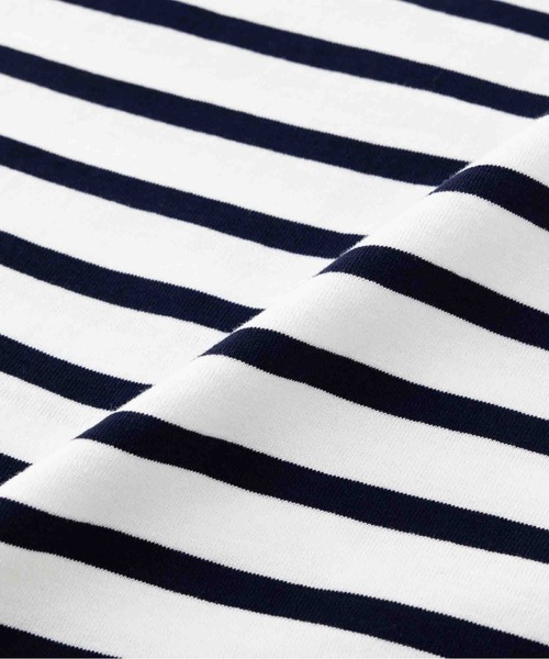 SEA(シー)の「SEA グラフィティ バスクシャツ(Tシャツ/カットソー・レディース・ブルー/ブラック/レッド・ONE SIZE)」の20枚目の写真