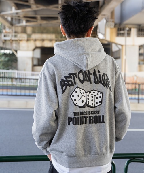 WEGO(ウィゴー)の「WEGO/リラックスフィットグラフィックパーカー(パーカー・メンズ・ホワイト/杢グレー/ブラック/ブラウン/グリーン・SMALL/MEDIUM/LARGE)」の16枚目の写真