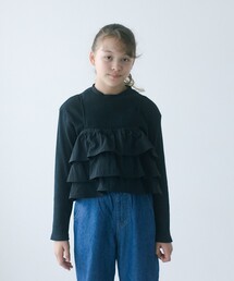 TJ フリルキャミ+テレコ プルオーバーセット / キッズ 140cm-160cm