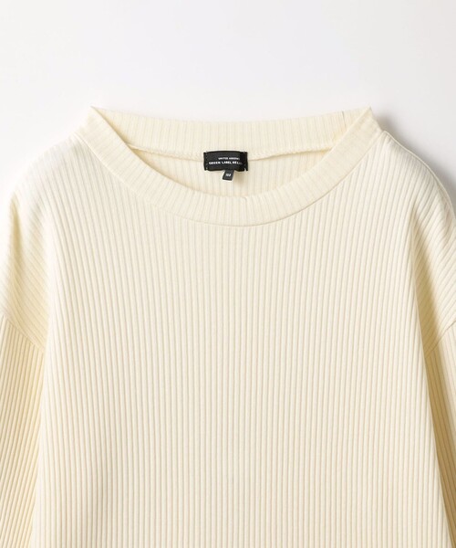 green label relaxing（グリーンレーベルリラクシング）の「TJ フリルキャミ+テレコ プルオーバーセット / キッズ  140cm-160cm（Tシャツ/カットソー・キッズ・ブラック/オフホワイト・140cm/160cm/150cm）」の9枚目の写真