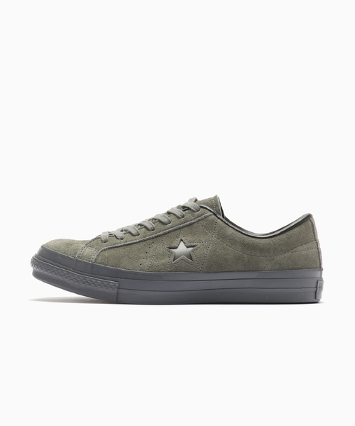 CONVERSE(コンバース)の「CONVERSE / コンバース ONE STAR J SUEDE 35200800225(その他シューズ・メンズ・チャコールグレー・26cm/26.5cm/27cm/27.5cm/28cm)」の1枚目の写真