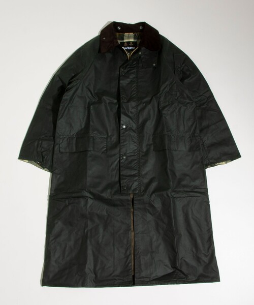 セール】【Barbour】BURGHLEY バーレー ワックス コットン ロング 