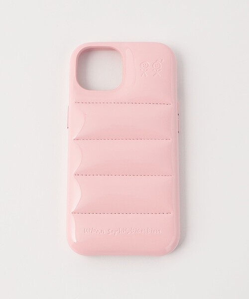 iPhone13/14 urban sophistication ピンク The Puffer Case® - Pink Gloss | Urban Sophistication