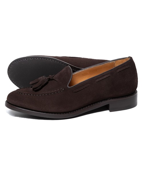 Berwick1707（バーウィック）の「Berwick バーウィック タッセルローファー 193 レザー＆ラバーソール（ローファー・レディース・ブラック/ダークブラウン・4/4.5/3.5）」の7枚目の写真