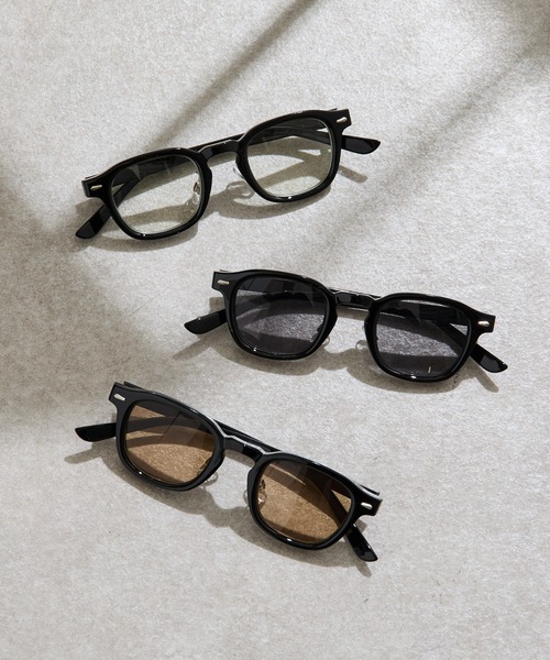 COLONY 2139（コロニートゥーワンスリーナイン）の「テレビジョンカットサングラス（サングラス・レディース・ブラウン/クリア/グレー・FREE）」の4枚目の写真