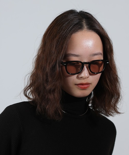 COLONY 2139（コロニートゥーワンスリーナイン）の「テレビジョンカットサングラス（サングラス・レディース・ブラウン/クリア/グレー・FREE）」の9枚目の写真