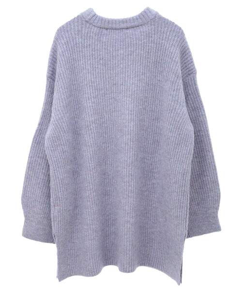 Green　Parks（グリーンパークス）の「fuwaっと 畦チュニック（チュニック・レディース・キャメル/ダークパープル/オフホワイト/ブルー/杢グレー・FREE）」の20枚目の写真