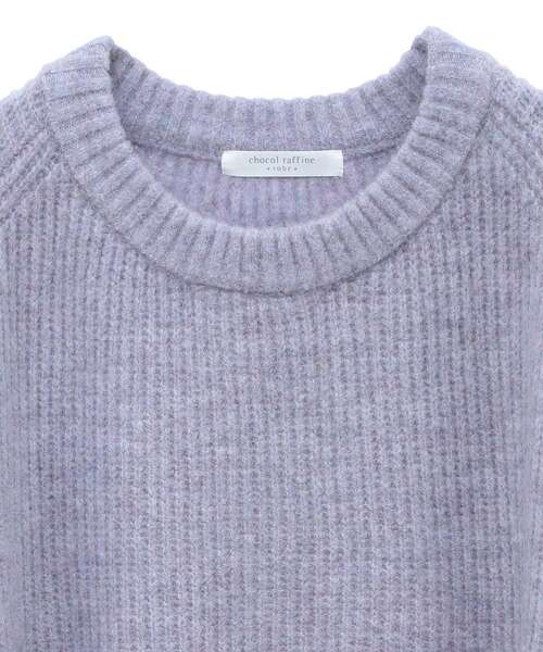 Green　Parks（グリーンパークス）の「fuwaっと 畦チュニック（チュニック・レディース・キャメル/ダークパープル/オフホワイト/ブルー/杢グレー・FREE）」の21枚目の写真