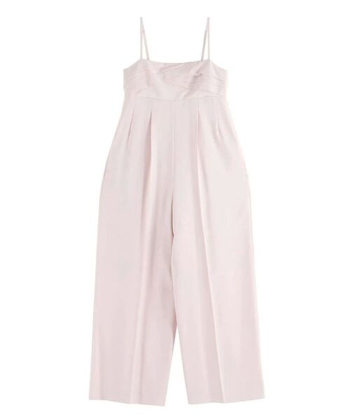 OUNNOUN（オウンノウン）の「【OUNNOUN】ワイドレッグオールインワン（つなぎ/オールインワン・レディース・ベビーピンク/ブラック/ライトグレー・MEDIUM/SMALL）」の3枚目の写真