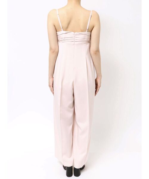 OUNNOUN（オウンノウン）の「【OUNNOUN】ワイドレッグオールインワン（つなぎ/オールインワン・レディース・ベビーピンク/ブラック/ライトグレー・MEDIUM/SMALL）」の11枚目の写真