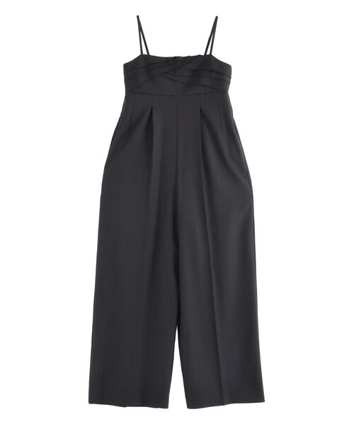 OUNNOUN（オウンノウン）の「【OUNNOUN】ワイドレッグオールインワン（つなぎ/オールインワン・レディース・ベビーピンク/ブラック/ライトグレー・MEDIUM/SMALL）」の21枚目の写真