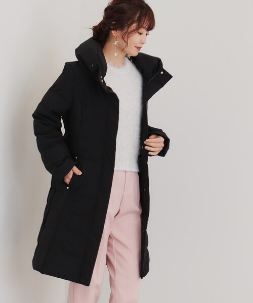 【セール】【ストレッチ／3色展開】ロングダウン（ダウンジャケット/コート）｜Sunauna（スーナウーナ）