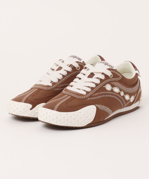 Desigual(デシグアル)の「RETROSNEAKERWESTERN PUスニーカーローカット ブラウン(スニーカー・レディース・ブラウン・36/37/38/39/40/41)」の6枚目の写真