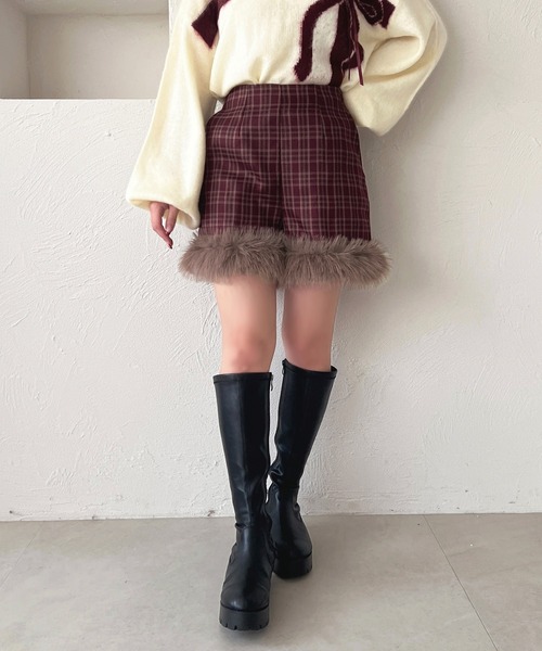 フェイクファー付きショートパンツ【ZOZOTOWN限定アイテム】（その他