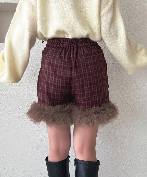フェイクファー付きショートパンツ【ZOZOTOWN限定アイテム】（その他
