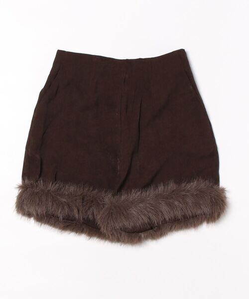 フェイクファー付きショートパンツ【ZOZOTOWN限定アイテム
