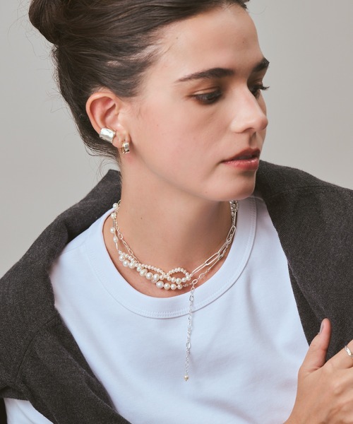 シルバーパールネックレス（ネックレス）｜agete（アガット）