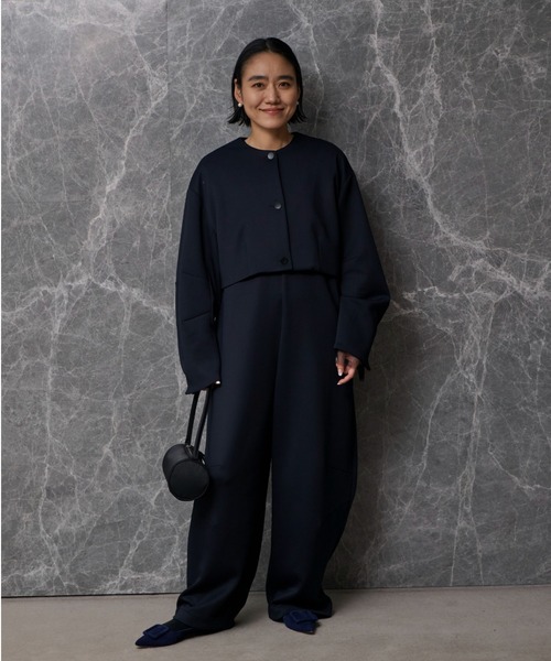 新品⭐️emmi eco ダンボールコクーンコンビネゾン　サロペット emmi（エミ）の「eco ダンボールコクーンコンビネゾン（つなぎ