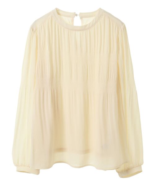 earth music&ecology（アースミュージックアンドエコロジー）の「マジョリカプリーツブラウス（シャツ/ブラウス・レディース・アイボリー/その他14/ネイビー/ミント/ピンク・FREE）」の11枚目の写真