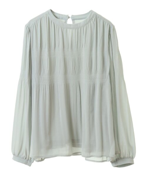 earth music&ecology（アースミュージックアンドエコロジー）の「マジョリカプリーツブラウス（シャツ/ブラウス・レディース・アイボリー/その他14/ネイビー/ミント/ピンク・FREE）」の13枚目の写真