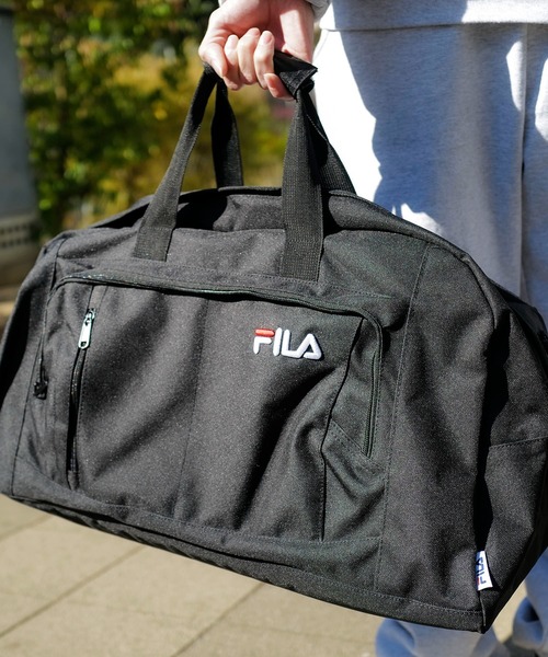 FILA(フィラ)の「【FILA/フィラ】2WAYボストンバッグ(ボストンバッグ・メンズ・ブラック/グレー・FREE)」の6枚目の写真