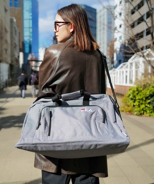 FILA(フィラ)の「【FILA/フィラ】2WAYボストンバッグ(ボストンバッグ・メンズ・ブラック/グレー・FREE)」の15枚目の写真