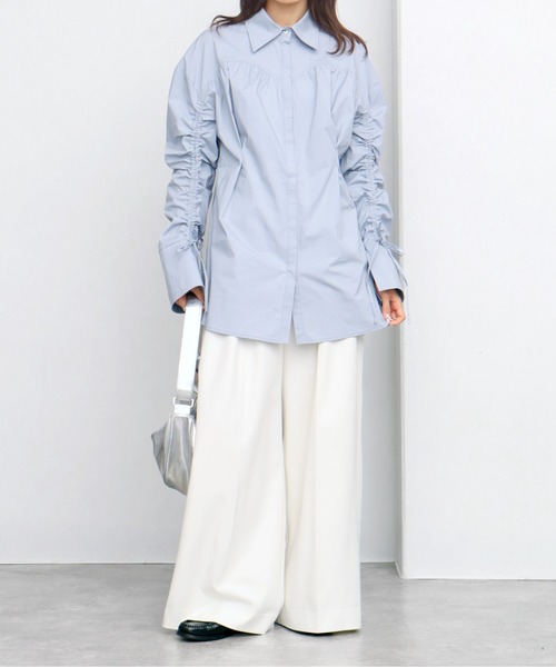 SUGARHILL リボンシャツ ホワイト SUGARHILL リボンシャツ ホワイト