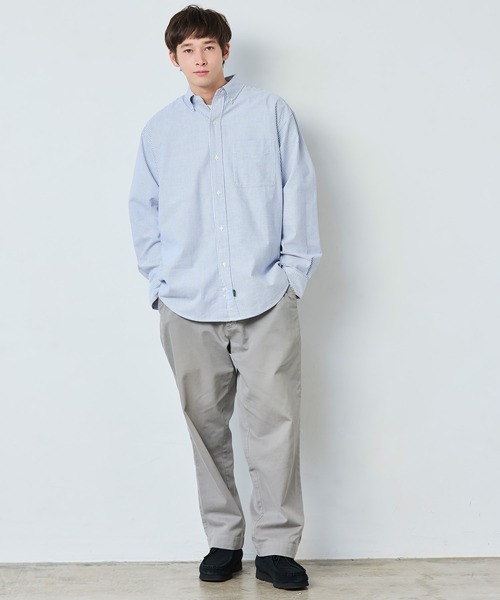 L.L.Bean(エルエルビーン)の「【JAPAN EDITION】オロノ・ロングスリーブ・シャツ(シャツ/ブラウス・メンズ・ブルー系その他/マルチ/イエロー系その他・SMALL/MEDIUM/LARGE)」の16枚目の写真