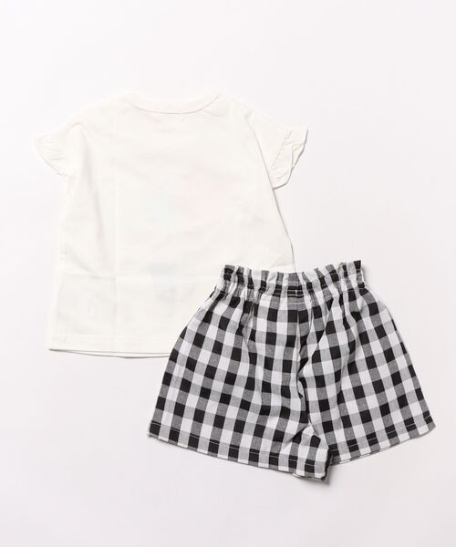 KP（ケーピー）の「3柄スイーツmimiプリントT+キュロットセット(80～140)（Tシャツ/カットソー・キッズ・オフホワイト/ラベンダー/ピンク・90cm/100cm/110cm/120cm/130cm/140cm/80ｃｍ）」の4枚目の写真