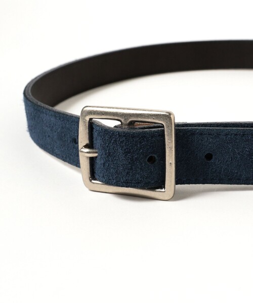 BEAMS BOY（ビームスボーイ）の「25mm スエード ベルト（ベルト・レディース・ベージュ/ネイビー・MEDIUM/SMALL）」の7枚目の写真